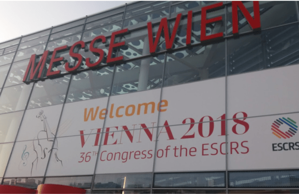 Warm welcome during ESCRS 2018.