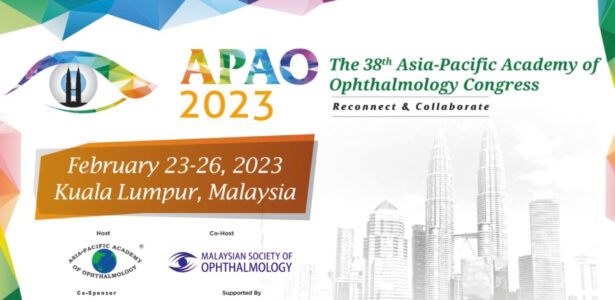 Frey exhibits at 38th Asia Pacific Academy of Ophthalmology Congress (APAO), Kuala Lumpur, Malaysia.